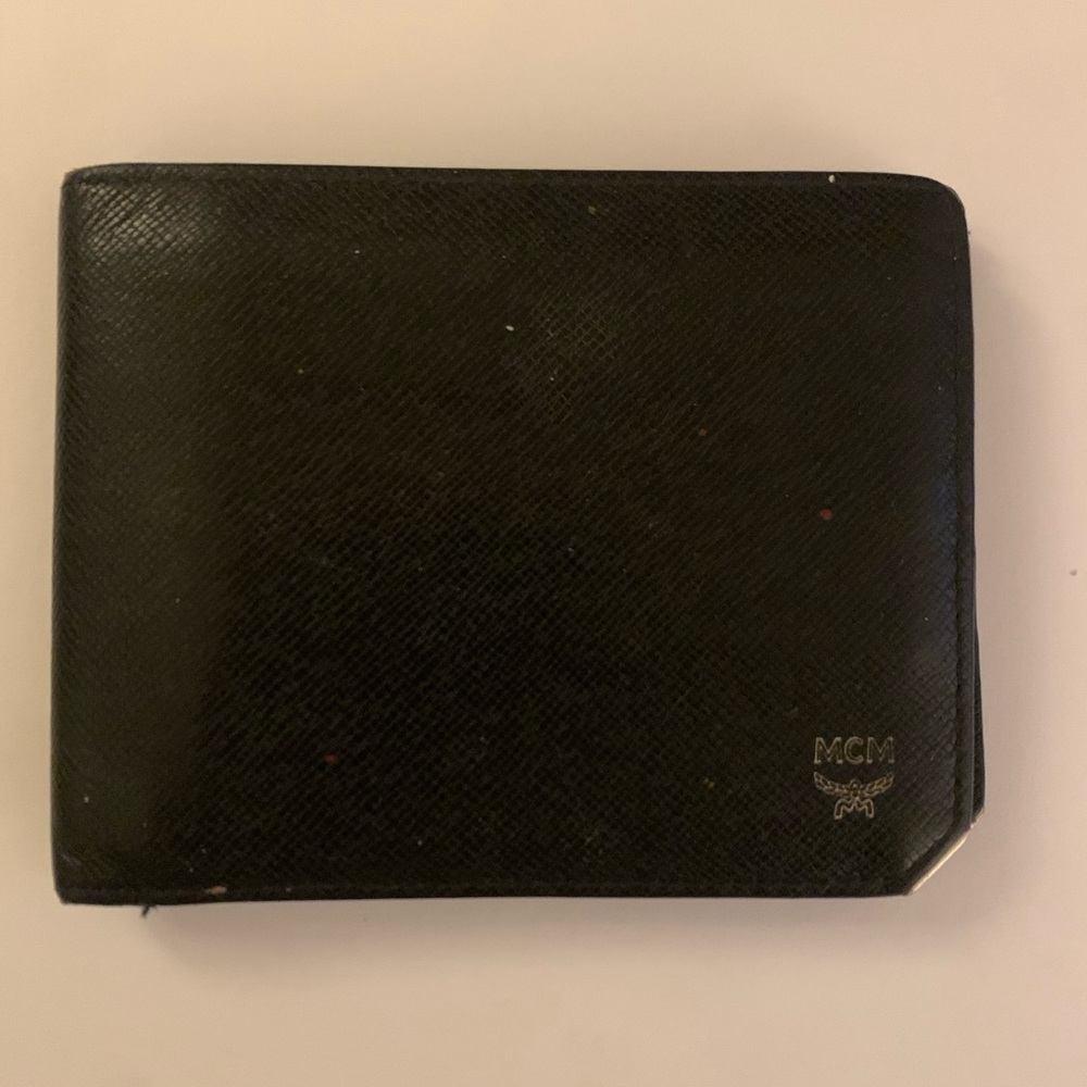 MCM Black Leather Men’s Wallet